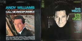 Andy Williams Call Me VG+ 2 Albums Irresponsible, Arms of Love PET RESCUE - £5.30 GBP