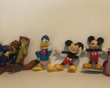 Disney Characters lot of 10 Figures Mickey Mouse Donald Duck Beast T5 - $19.79