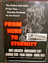 Frank Sinatra,Montgomery Cliff: From Here To Eternity) 1953 Movie Pressbook - £389.23 GBP