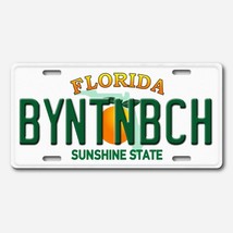 Boynton Beach Aluminum Florida License Plate Tag NEW - £15.45 GBP