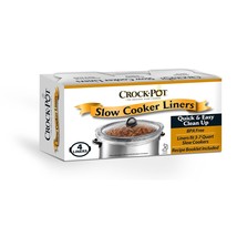 Crock Pot Slow Cooker Liners, 24 Liners (6 packs of 4 count) - $27.99