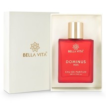 Bella Vita Luxury DOMINUS MAN Eau De Parfum with Sandalwood,Vanilla Cedar,100 ML - £20.52 GBP