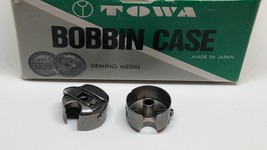 BOBBIN CASE 52237 Towa Japan 2pc  Single needle Sewing Machine - £7.86 GBP