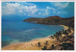 Postcard Hanauma Bay Hawaii - £3.10 GBP