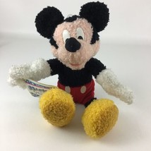 Mickey Mouse Cuddle Up 14&quot; Plush Stuffed Animal Baby Toy Vintage 1999 Ma... - £40.67 GBP