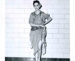 1950&#39;s Dance Class Recital Photo Girl Dancer with Tambourine - $17.82