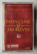 Remembering Patsy Cline &amp; Jim Reeves (Cassette, 1988, Decca) - £7.11 GBP