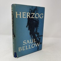 Herzog Saul Bellow 1964 Hardcover Dust Jacket Book Club Edition Vintage - $12.86