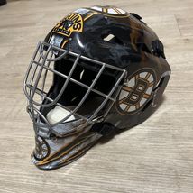 Boston Bruins NHL Street Hockey Goalie Mask Youth Franklin GFM 1500 - $64.35
