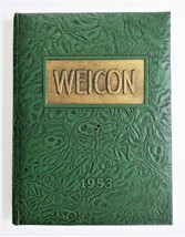 1953 vintage WOMELSDORF HIGH SCHOOL pa YEAR BOOK WEICON - £53.93 GBP