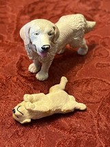 Schleich lab Retriever playful puppy safari Germany vtg rare set dollhou... - $24.70