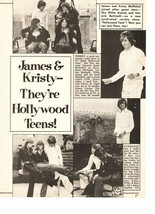 Kristy Mcnichol Jimmy Mcnichol teen magazine pinup clipping they&#39;re hollywood  - $1.50
