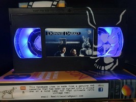 Retro VHS Lamp,Donnie Darko with Frank Art Work,Top Quality!Amazing Gift... - £20.82 GBP