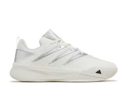 GENUINE adidas Dame Certified 3 SIZES 15 16 18 WHITE SILVER SNEAKER IH84... - $72.90