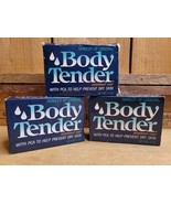 3 Vintage Yardley of London BODY TENDER Deodorant Soap w/PCA for Dry Ski... - $37.18