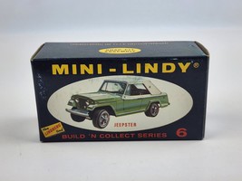 1967 Mini-Lindy #6 Jeepster Commando Model Car 1:64 Scale Brand New box plastic - £29.83 GBP