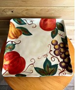 Corsica Square Fruit Theme Serving Platter - $30.08 CAD