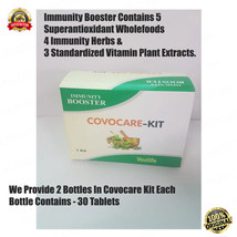 COVOCARE Immunity Booster Kit Tablet- Gives Energy Helps Fight Multiple Diseases - £37.01 GBP