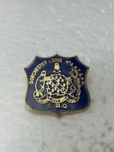 Dorchester Lodge No 4 AF  AM CRQ Masonic Lodge Lapel Pin - $9.90