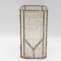 Handmade Stained Art Glass Vase - $44.54