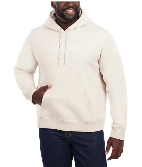 Costco Wholesale Mens Womens Hoodie Cream Unisex Kangaroo Pocket Heavyweight Item image 9