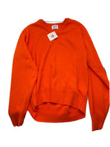 New Deadstock Soffee Reverse Weave Sweater Vintage XL Size 90s 80s Retro - £15.76 GBP