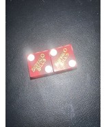 1 PAIR OF Matching DICE FROM Buffalo Bill’s CASINO #262 PRIMM NV - $14.84