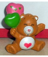1984 Kenner Care Bears Tenderheart Bear Mini Pvc Figure #3 Vintage 80&#39;s - $35.35 CAD