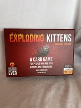 EXPLODING KITTENS Card Game - Original Edition Brand New Factory Sealed - £12.62 GBP