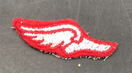 Vintage Boy Scouts BSA Red Winged Foot Patch 2&quot; x 0.75&quot; - £7.45 GBP