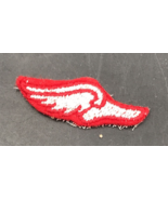 Vintage Boy Scouts BSA Red Winged Foot Patch 2&quot; x 0.75&quot; - £7.46 GBP