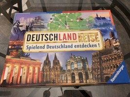 Vintage 1990 German Travel Game Deutschland Reise Spielend Ravensburger ... - $24.24