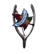 Vintage TORONTO Enamel Maple Leaf Wishbone 1950-60&#39;s Travel Pin Tie Tack... - $10.84 CAD
