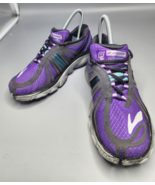 Brooks Pure Cadence Running Shoes Womens Size 6 EUR 36.5 Purple Lightweight - £13.46 GBP