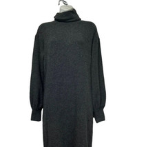 j crew gray cowl neck long sleeve alpaca dress Size S - £31.34 GBP