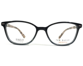 Ted Baker Petite Eyeglasses Frames B869 BLK Brown Blue Pink Cat Eye 47-15-130 - $55.89