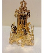 Danbury Mint - 1990 Gold Christmas Ornament -  &quot;Soldiers&#39; Parade&quot; (B9) - $12.95