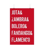 Matte Vertical Posters Its a Spaniard Rythm thing Spain Jota Zambra Bole... - $30.28