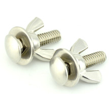 2Pcs Tech Diving Stainless Steel Butterfly Screw Bolts Wing Nuts For Bac... - $17.99