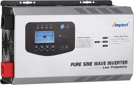 2000W Peak 6000W Pure Sine Wave Power Inverter Charger Dc 12V To 120V Ac Output - £451.02 GBP