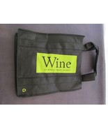 NOS Whole Foods Reusable Wine Bag - holds 6 wine bottles - Black and Green - $112.90 MXN