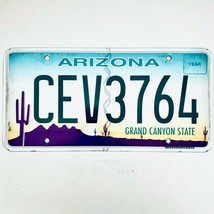  United States Arizona Grand Canyon Passenger License Plate CEV3764 - £13.21 GBP