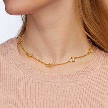 Lele Sadoughi Gold Honeybee Necklace Size 16''with 3'' extender - $106.92