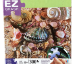 Ez Grasp 300 piece Sea Shell Jigsaw Puzzle Larger pieces Complete - $13.24