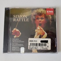 Simon Rattle CD Nielsen Symphony No. 4 Sibelius Symphony No. 5 Sealed 90s - £38.86 GBP