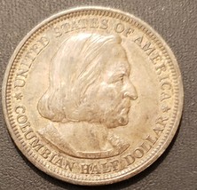 1893 World&#39;s Columbian Exposition Chicago Silver Half Dollar Commemorative 50C.. - £14.08 GBP