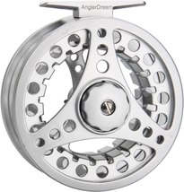 Aluminum Alloy Fly Reel Combo  Silver  l(Without Line), Size: 5/6 Wt Reel - £39.67 GBP