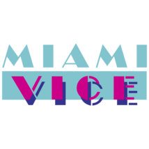 Miami Vice Embroidered Mens Polo XS-6XL, LT-4XLT Crockett Tubbs TV Show New - $29.69+