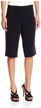 NWT JAY GODFREY 0 XS Crop Pants Bermuda Culottes gauchos cropped shorts black  - £50.81 GBP