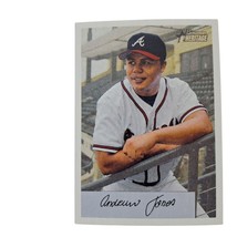 2002 Bowman Heritage Andruw Jones #378 Atlanta Braves Baseball Card - $2.22